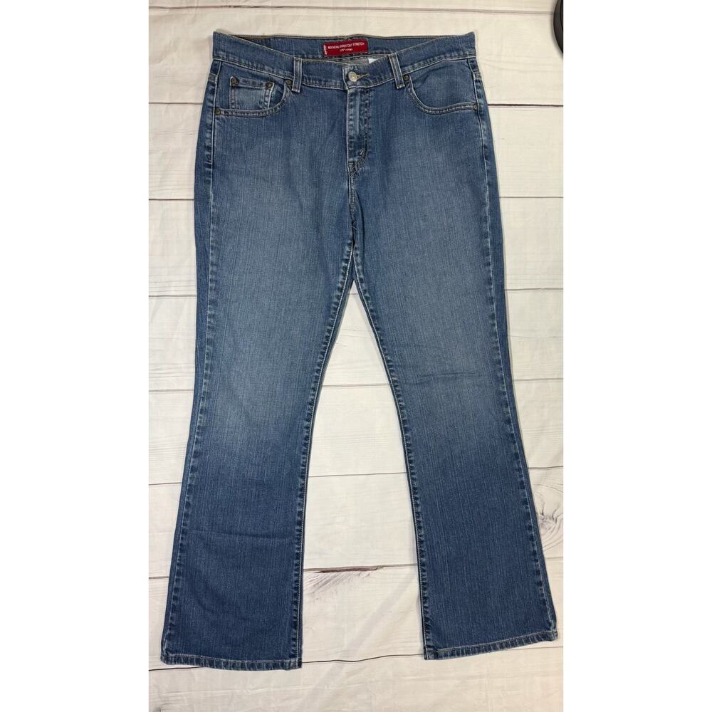 VTG Levi's 515 Jeans Womens Size 12 Mis M Nouveau Boot Cut Denim Casual Mid Rise